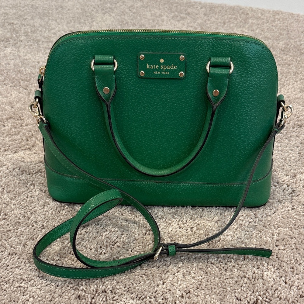 Kate Spade Green Satchel